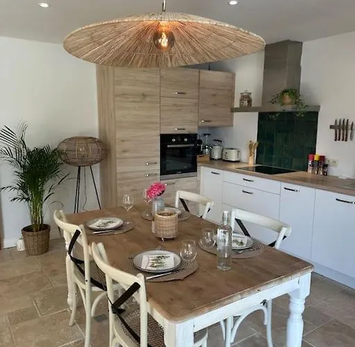 Lumineux Et Chaleureux Avec Piscine Estivale