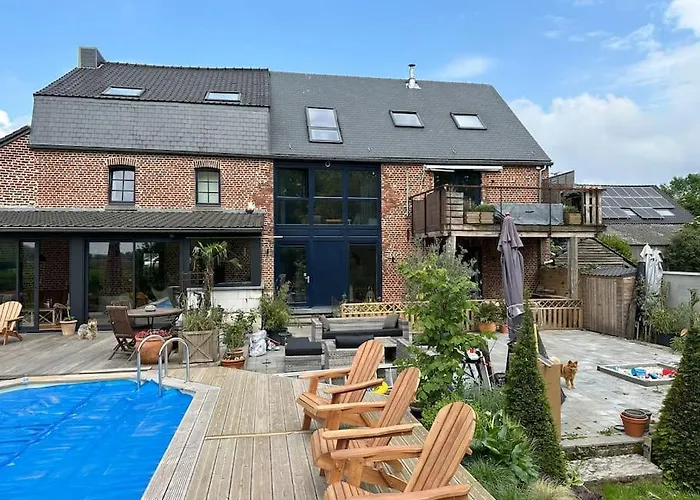 Lumineux Et Chaleureux Avec Piscine Estivale * Ramillies